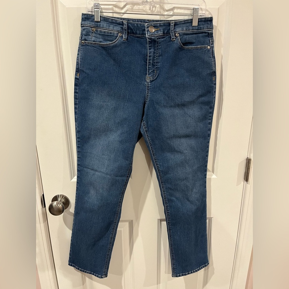 Christopher & Banks Petite Classic Fit Blue Jeans Size 10p